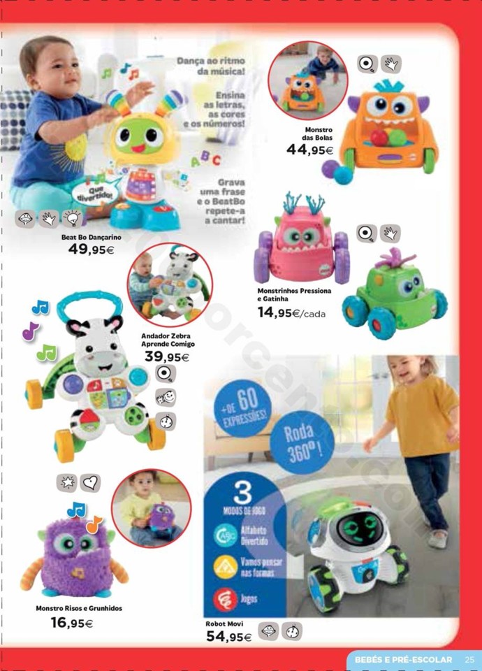Antevisão Folheto Brinquedos Natal El Corte Ingl