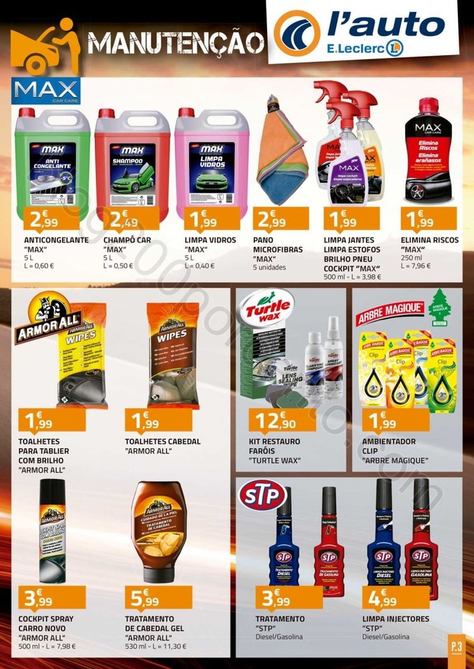 ANtevisão Folheto E-LECLERC Auto Promoções de 1