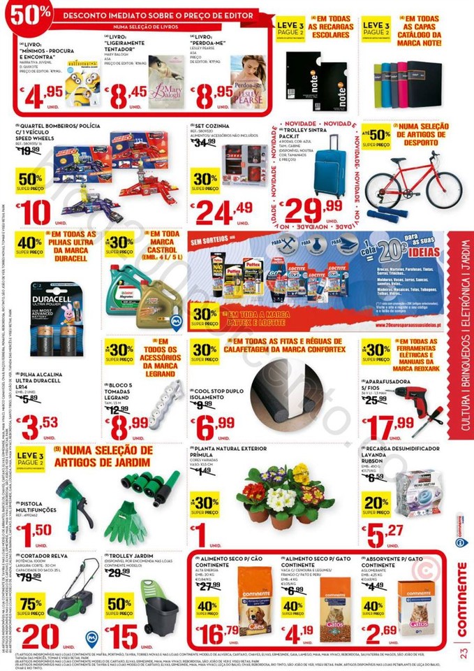 Antevisão Folheto CONTINENTE Promoções de 17 a 