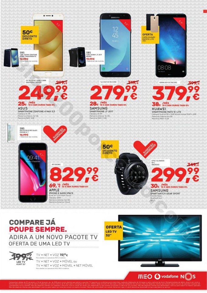 Antevisão Folheto WORTEN Promoções de 8 a 14 fe