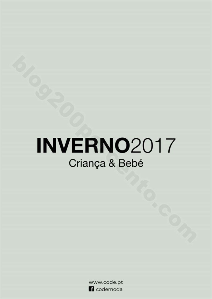 Antevisão Folheto CODE - PINGO DOCE Moda Inverno 