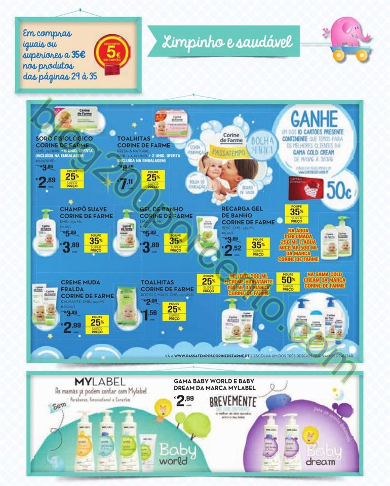 Antevisão Folheto CONTINENTE Feira Bebé de 12 a 