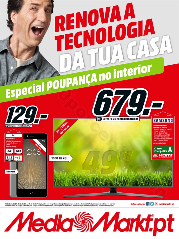Antevisão Folheto MEDIA MARKT Promoções de 19 a