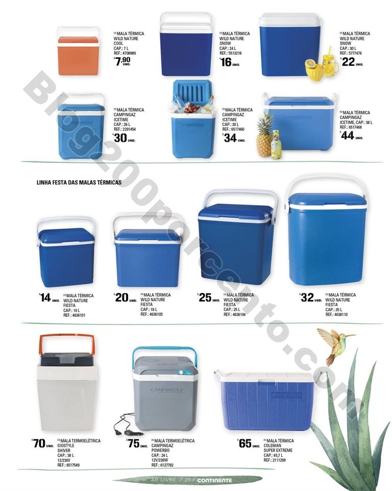 Antevisão Folheto CONTINENTE Feira ar livre promo