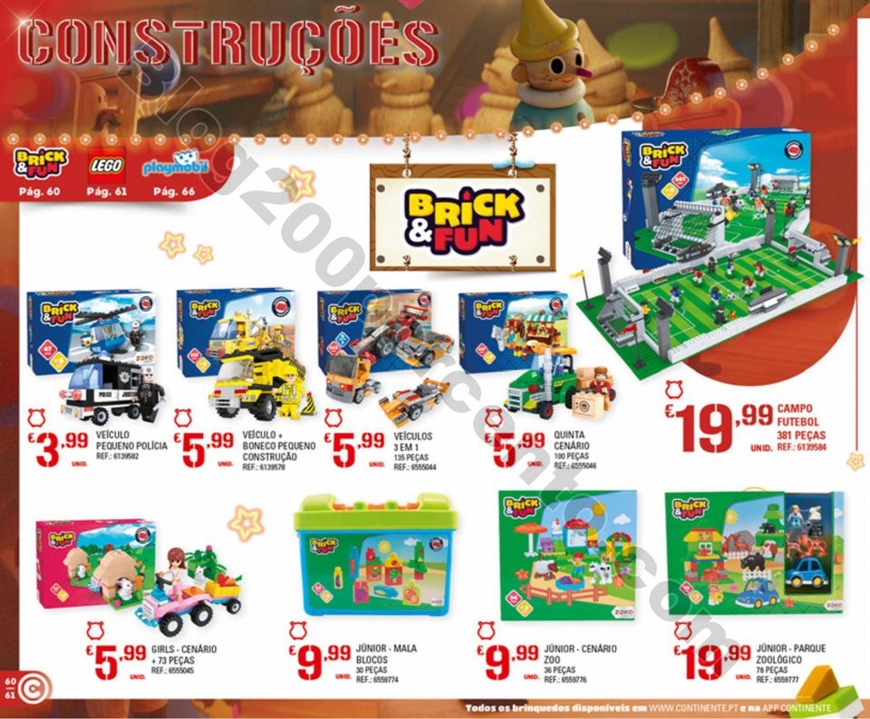 catálogo brinquedos continente 13 novembro a 9 de