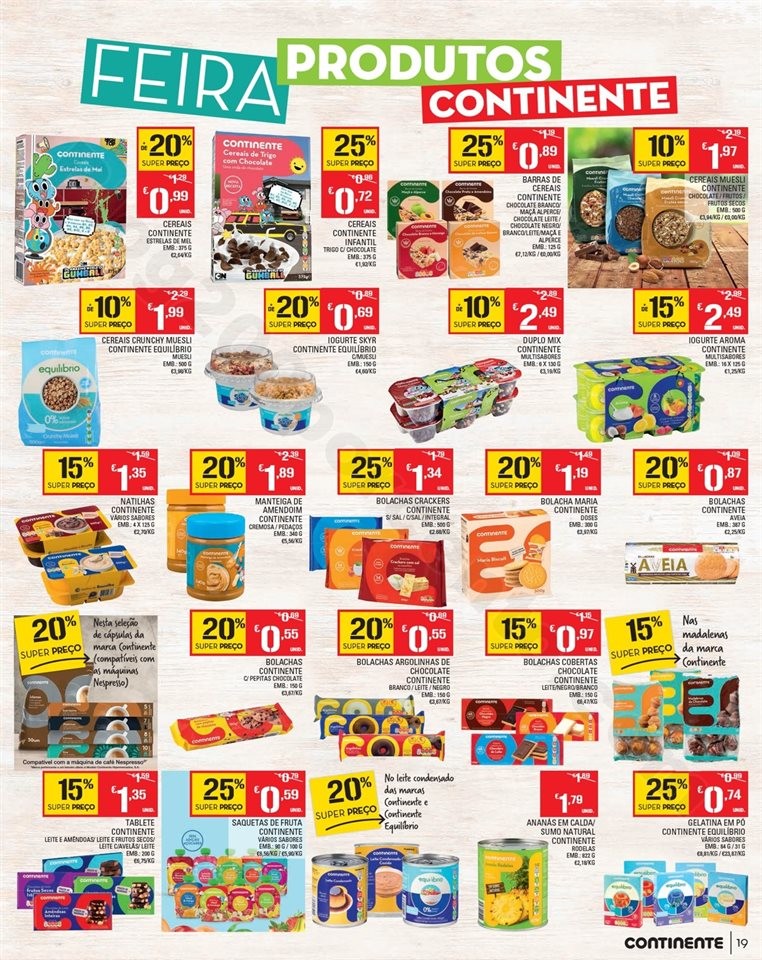 Antevisão Folheto CONTINENTE Madeira Promoções 