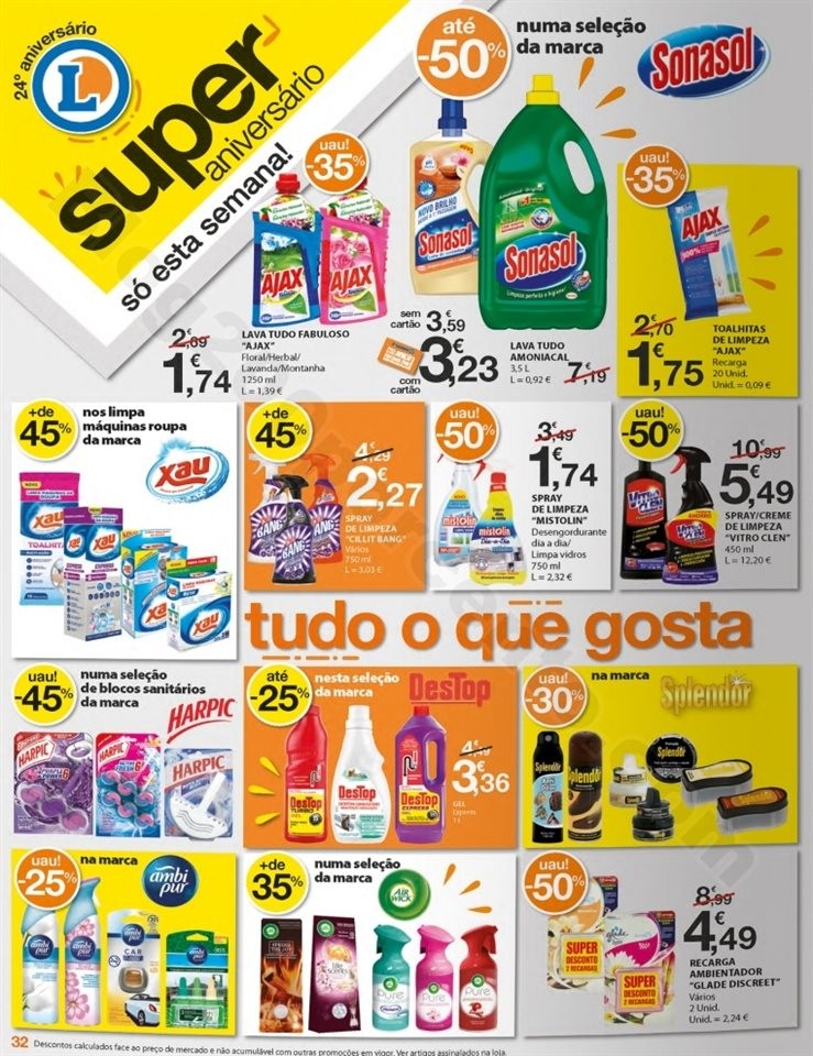 Antevisão Folheto E-LECLERC Aniversário promoç