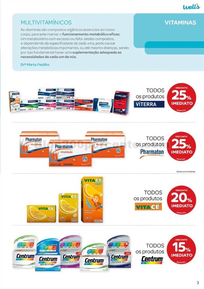Antevisão Folheto WELLS Promoções de 24 março 