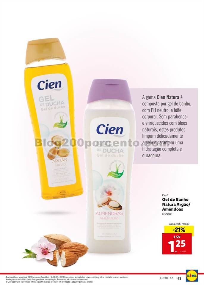 Antevisão Folheto LIDL Beleza Promoções de 20 a