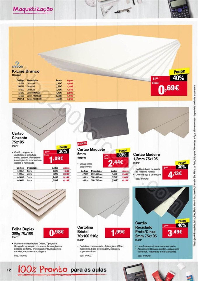 Antevisão Folheto STAPLES Promoções de 22 setem