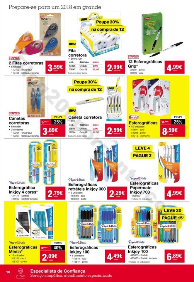 Antevisão Folheto STAPLES Promoções de 2 a 16 j