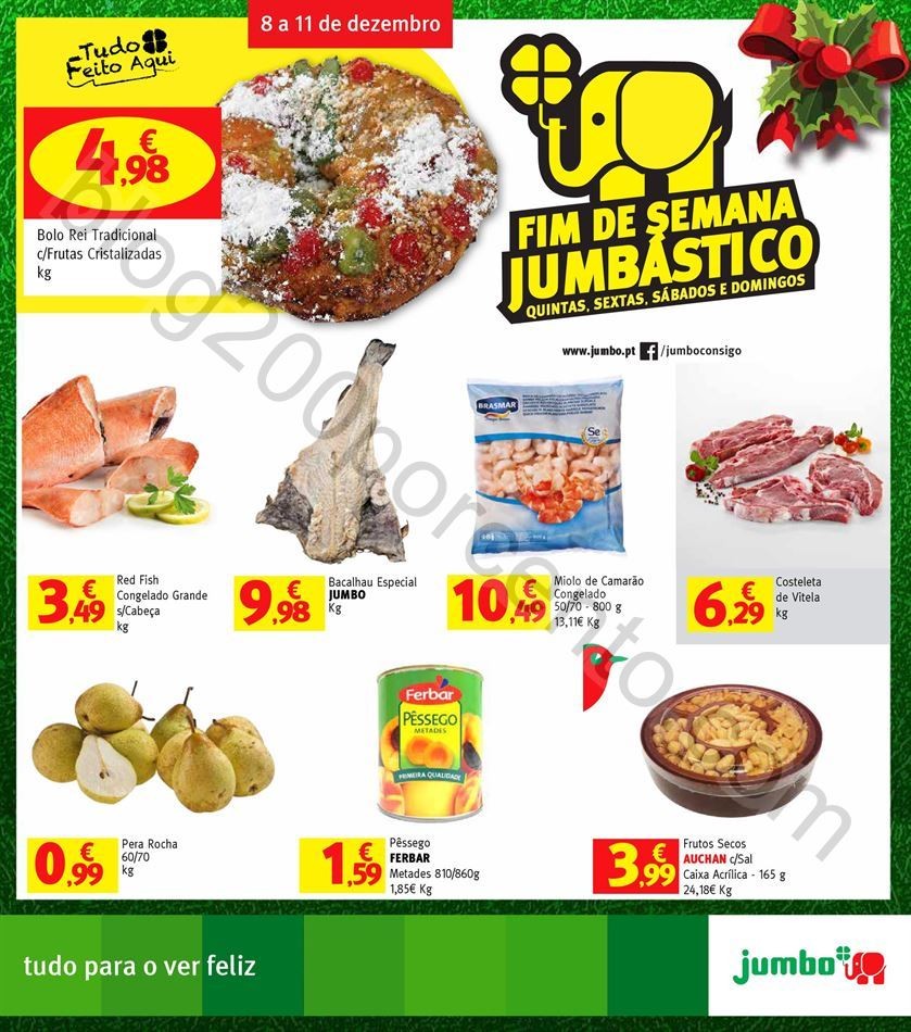 Antevisão Folheto JUMBO Fim de semana - 8 a 11 de