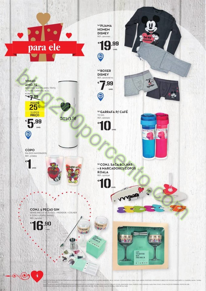 Antevisão Folheto CONTINENTE Dia dos Namorados de