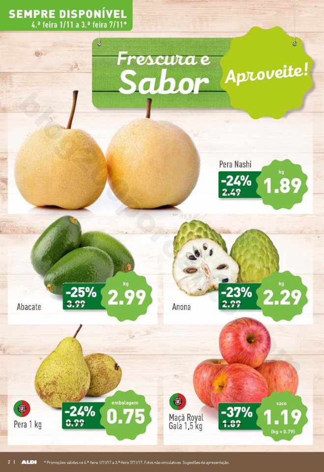 Antevisão Folheto ALDI Promoções a partir de 1 