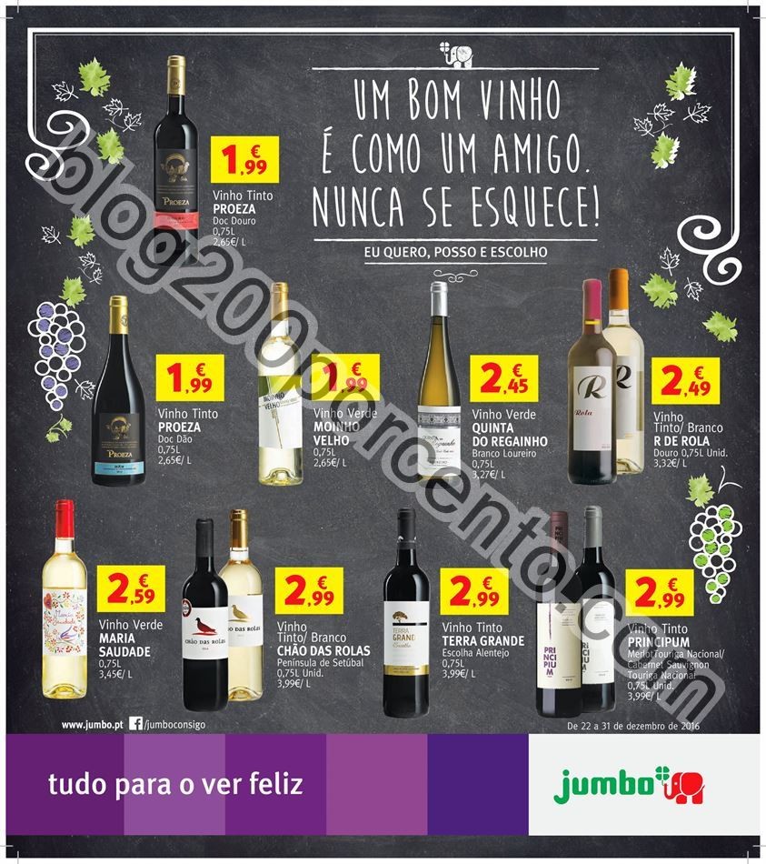Antevisão Folheto Extra JUMBO Promoções de 22 a