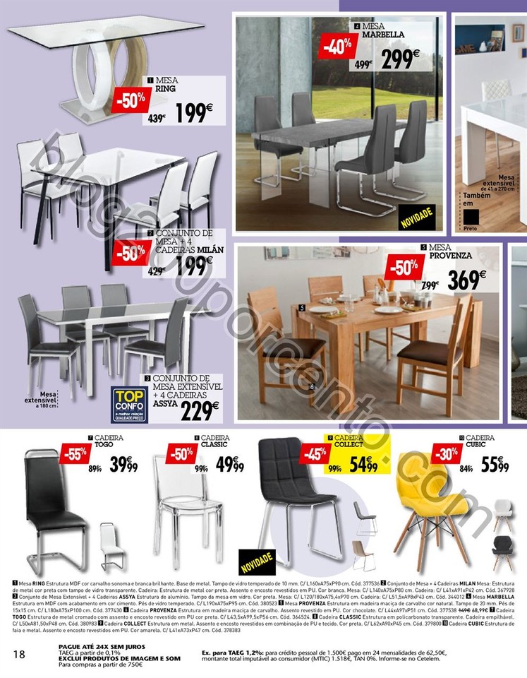 Antevisão Folheto CONFORAMA Promoções de 29 set