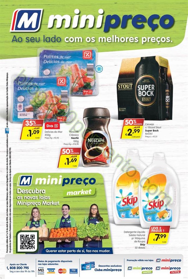 Antevisão Folheto MINIPREÇO promoções de 7 a 1