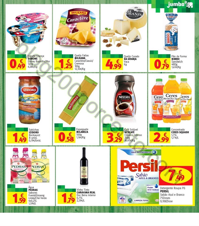 Antevisão Folheto JUMBO Fim de semana de 3 a 6 ma