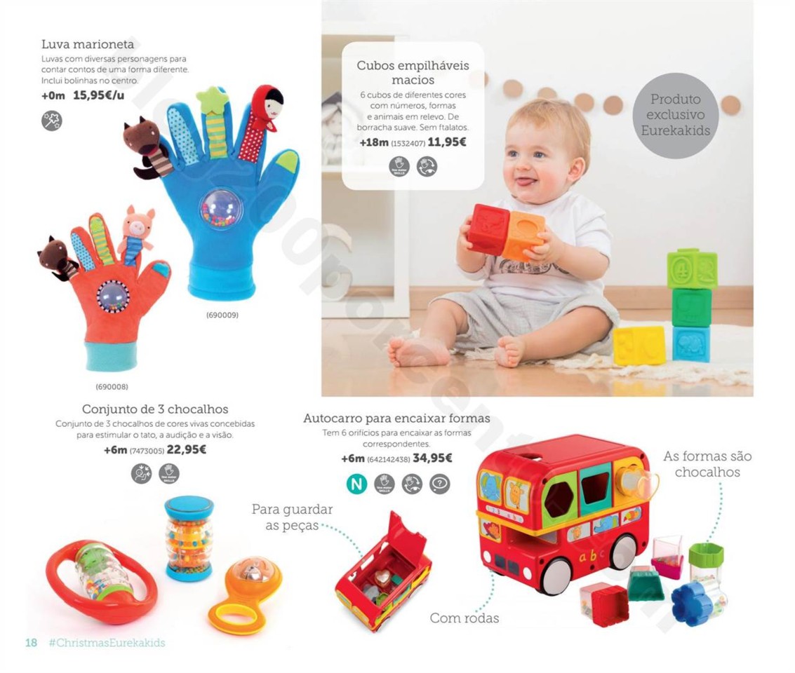 Antevisão Folheto Brinquedos EUREKAKIDS Natal 201