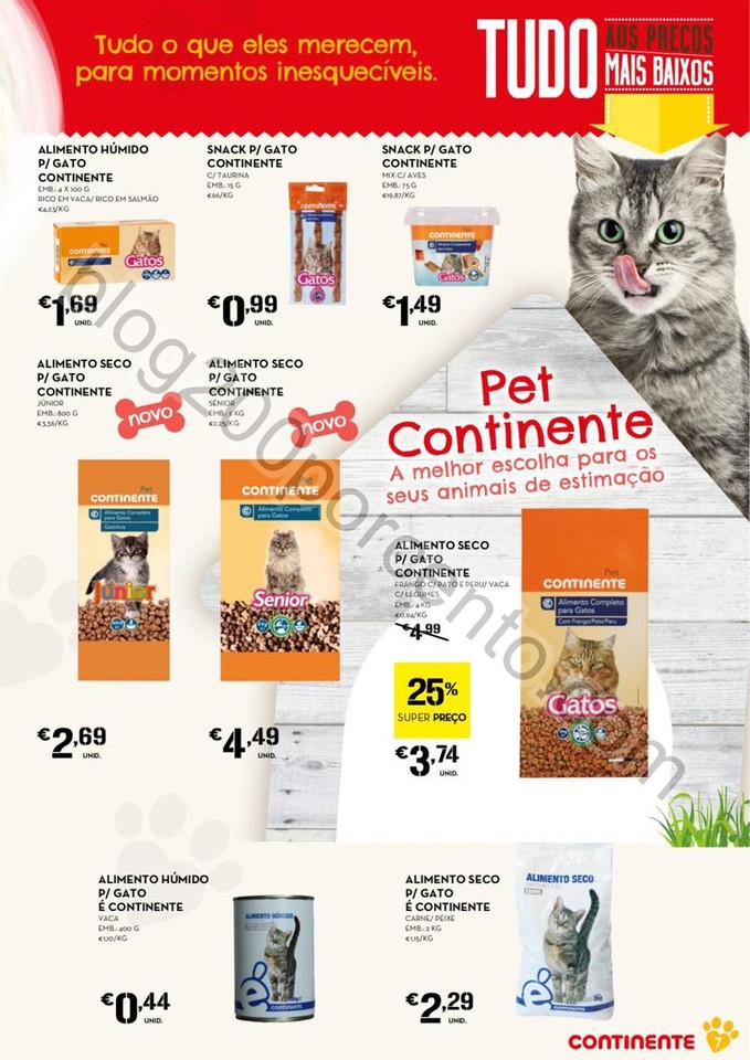 Antevisão Folheto CONTINENTE Feira animal de 20 s