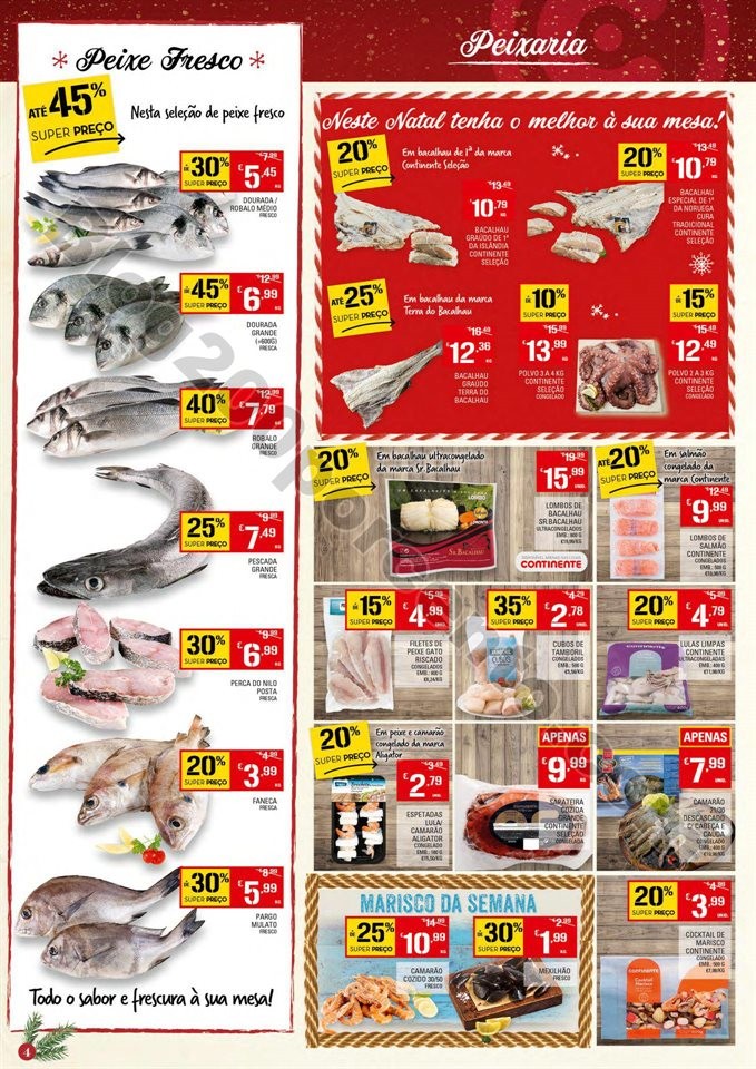 Antevisão Folheto CONTINENTE Promoções de 4 a 1