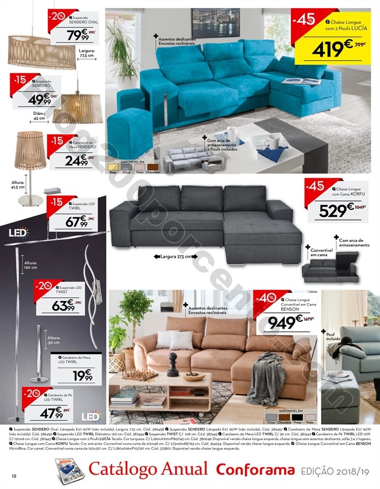 Antevisão Folheto CONFORAMA Promoções de 1 a 22