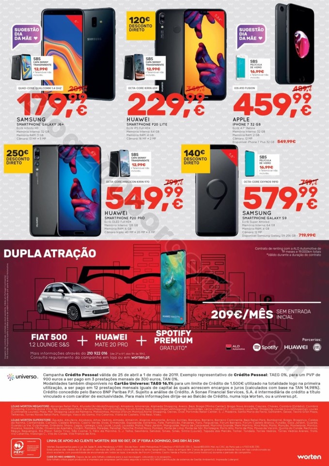 Antevisão Folheto WORTEN Dia da Mãe - Promoçõe