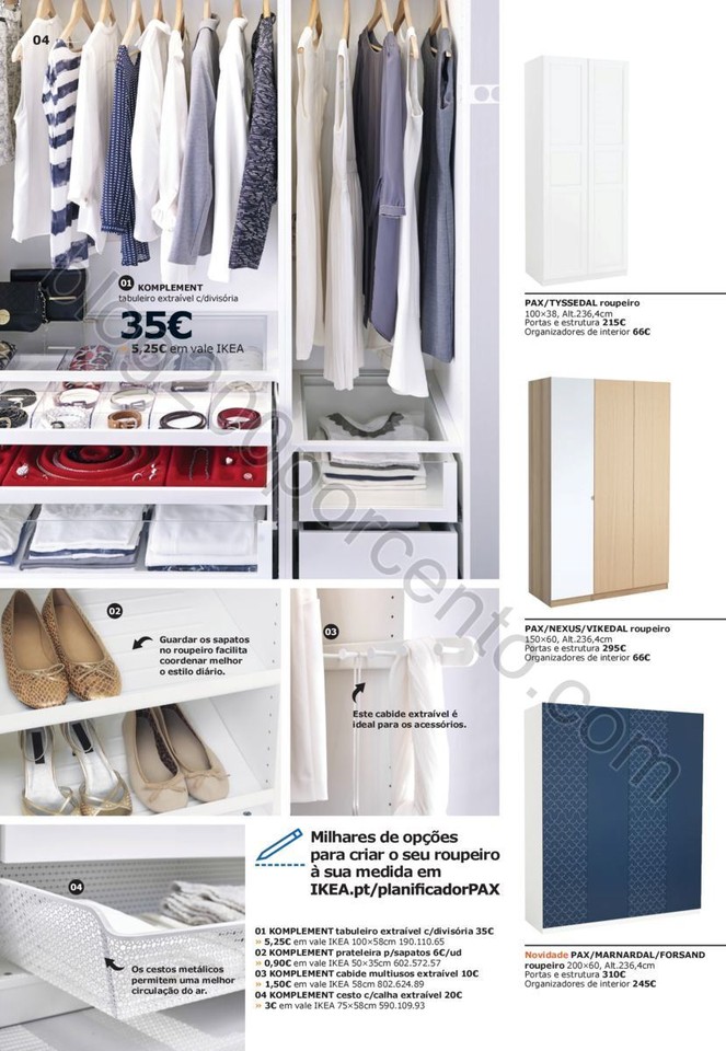 Antevisão Folheto IKEA quartos promoções de 19 