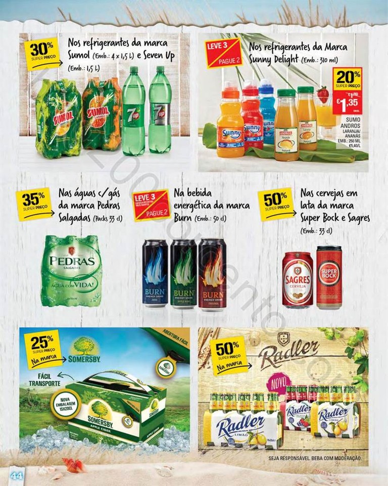Antevisão Folheto CONTINENTE Verão Promoções d