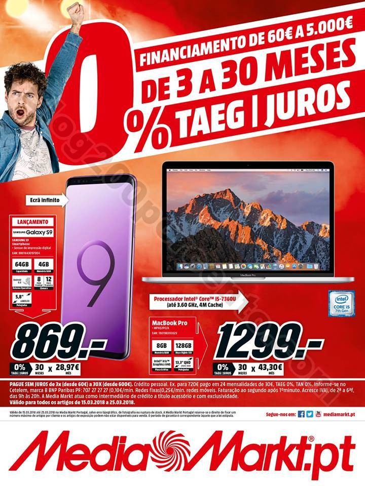 Antevisão Folheto MEDIA MARKT Promoções de 15 a