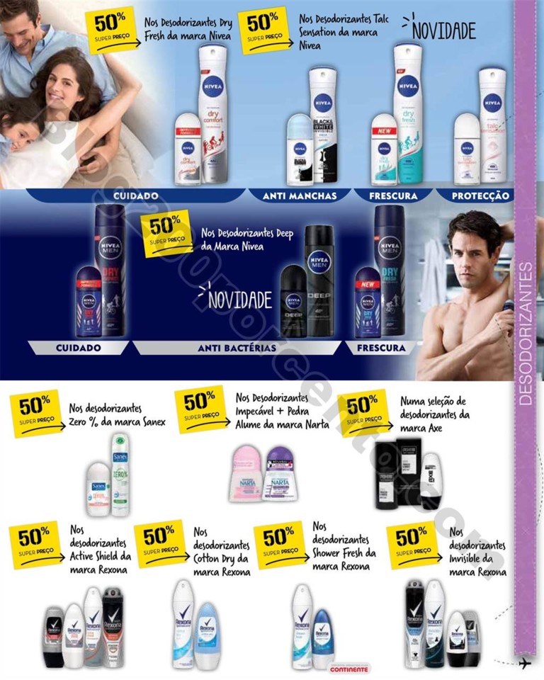 Antevisão Folheto CONTINENTE Beleza Verão Promo