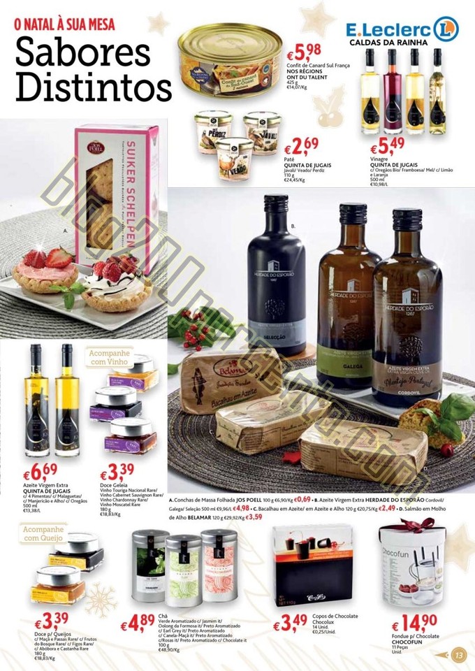 Novo Folheto E-LECLERC Caldas da Rainha Natal até