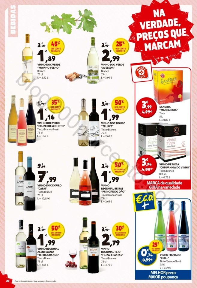 Antevisão Folheto E-LECLERC Promoções de 6 a 12