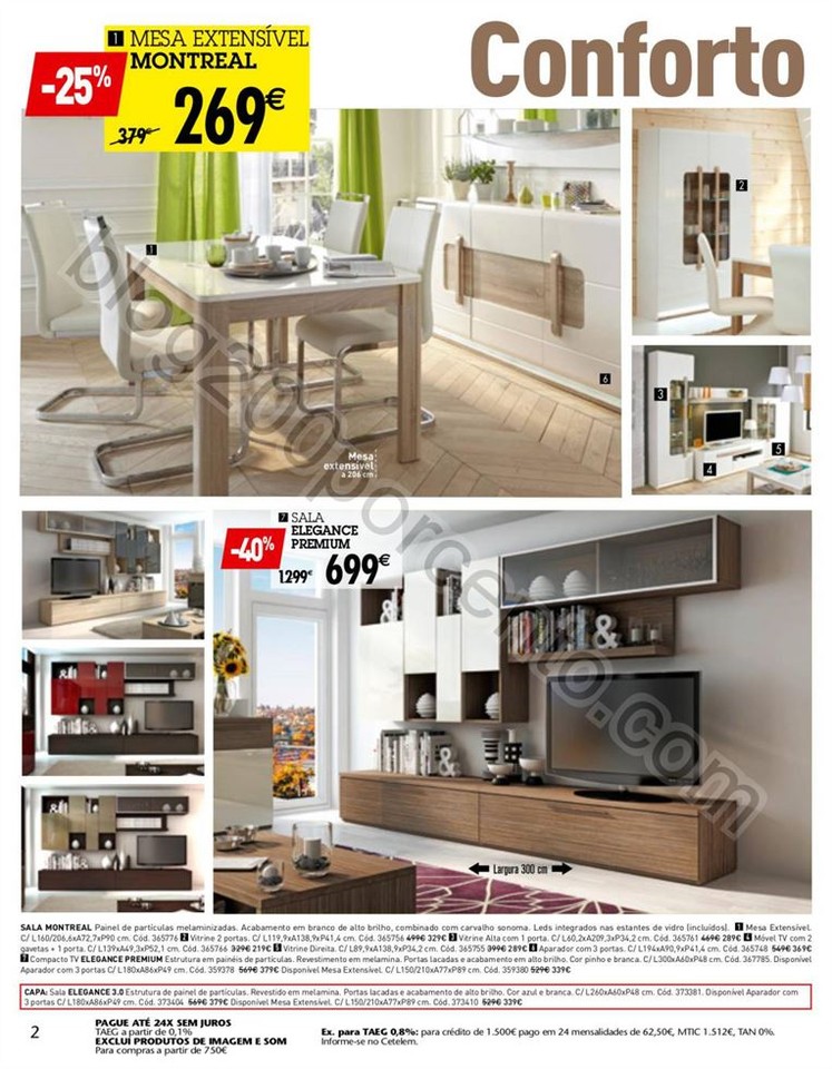 Antevisão Folheto CONFORAMA Promoções de 25 ago