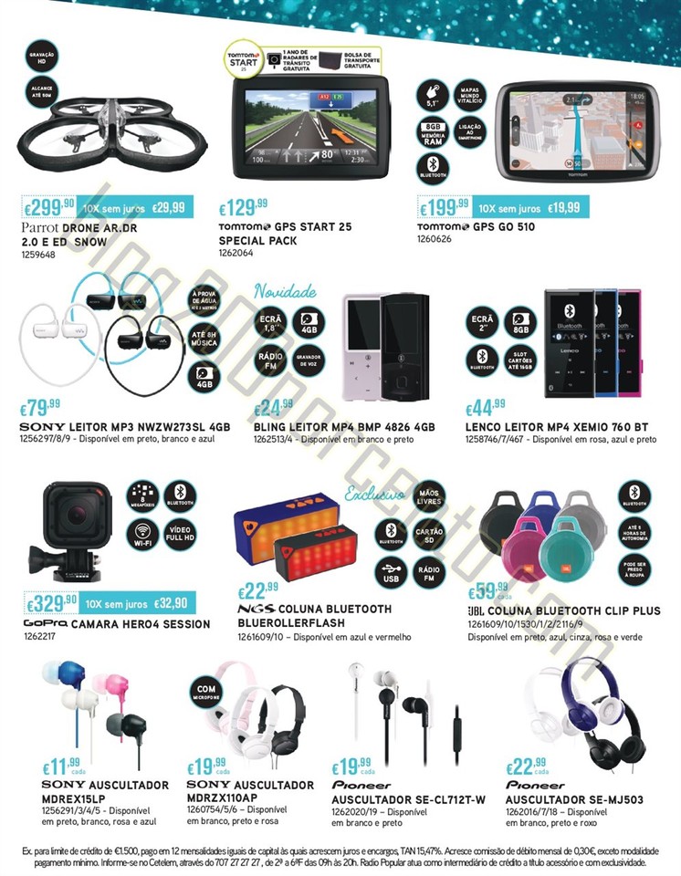 Antevisão Folheto RADIO POPULAR Especial Natal de