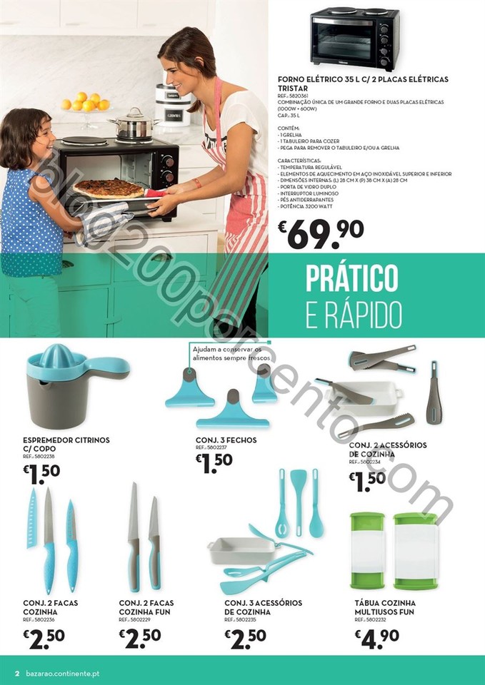 Antevisão Folheto CONTINENTE Bazarão promoções