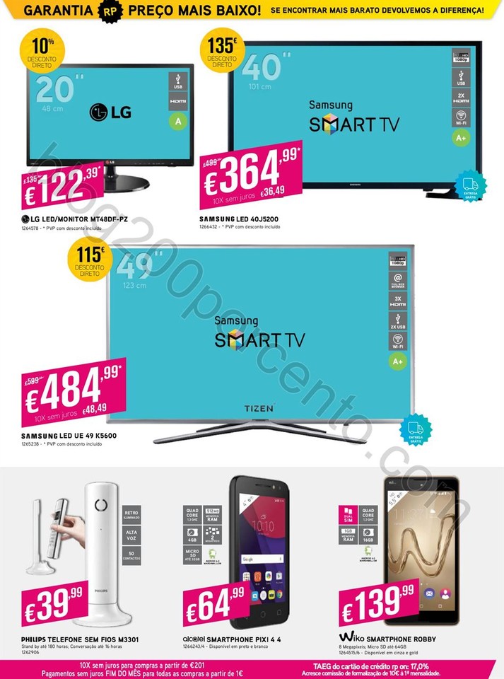 Antevisão Folheto RADIO POPULAR Promoções de 30