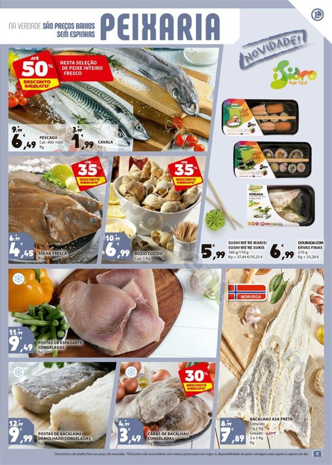 Antevisão Folheto E-LECLERC Promoções de 24 a 