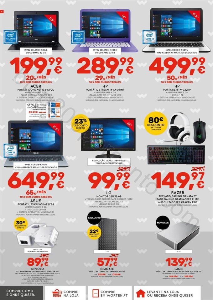 Antevisão Folheto WORTEN Promoções de 2 a 15 ma