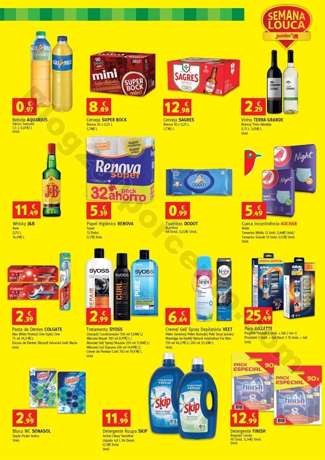 Antevisão Folheto JUMBO Semana Louca 16 a 22 maio