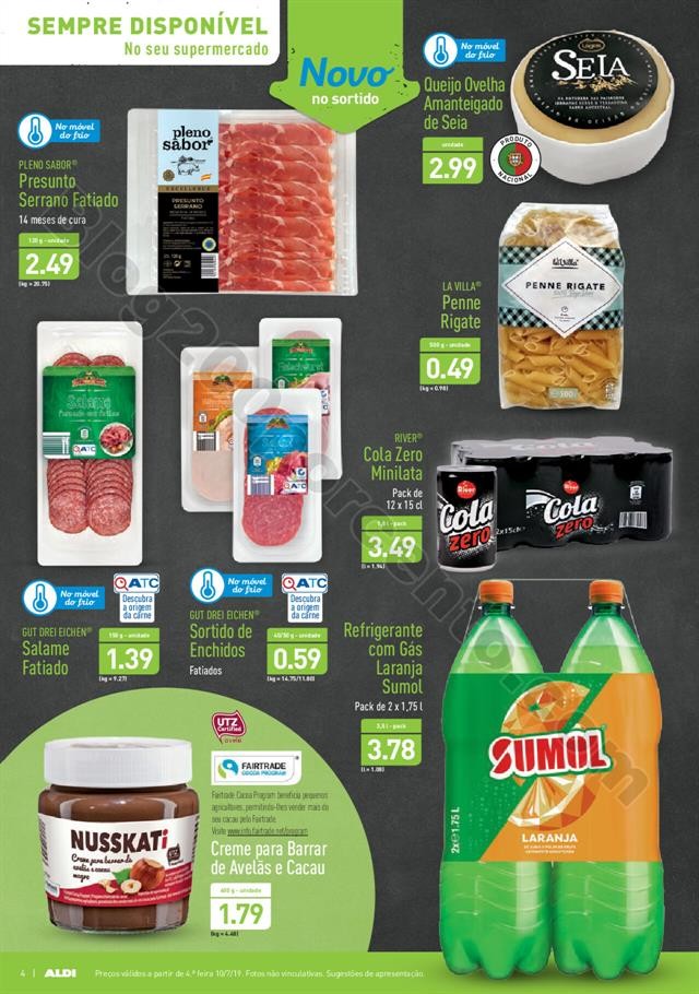 Antevisão Promoções ALDI descontos a partir de 
