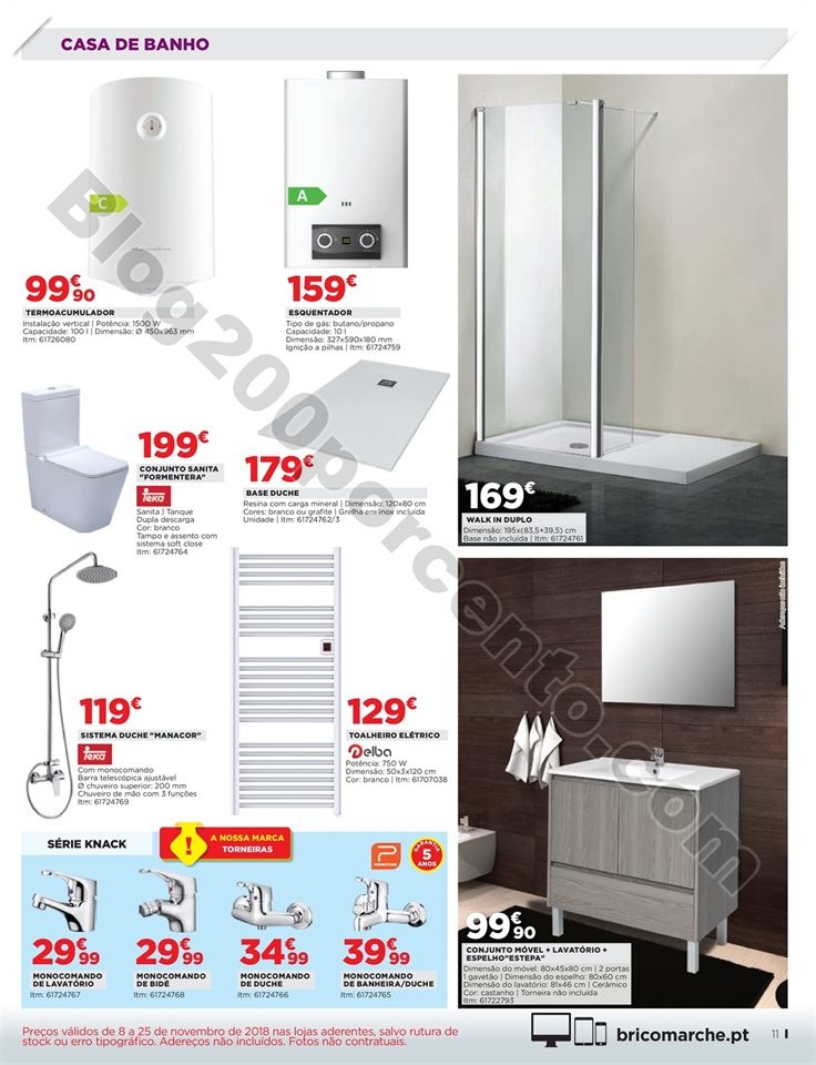 Antevisão Folheto BRICOMARCHÉ Promoções de 8 a