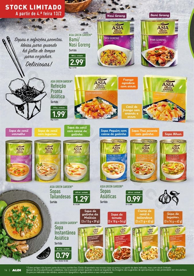 Antevisão Folheto ALDI ásia 13 fevereiro d10014.