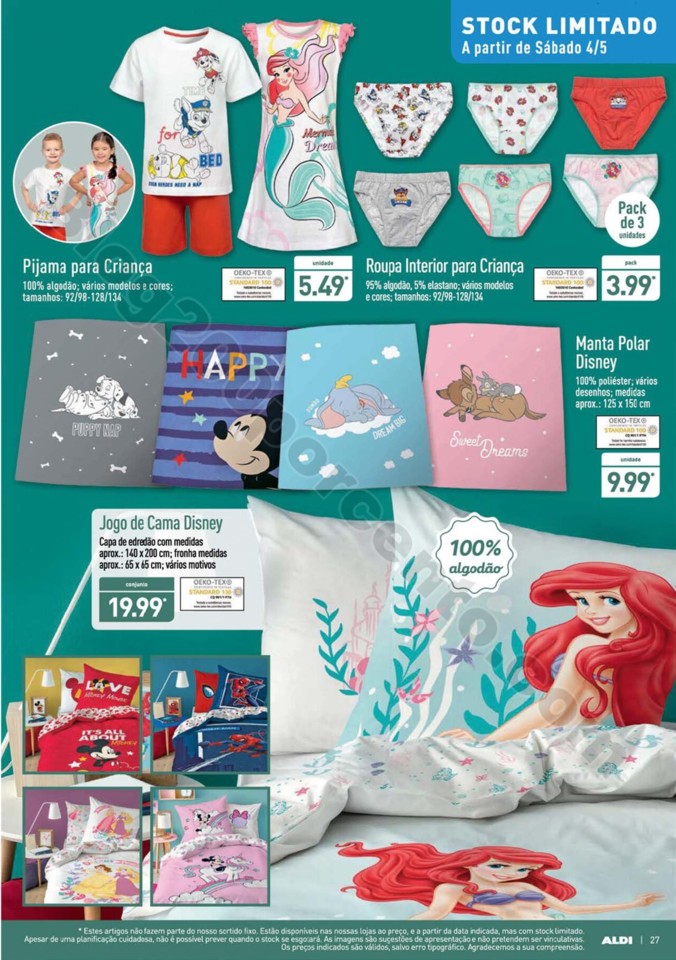 Antevisão Folheto ALDI Promoções a partir de 1 