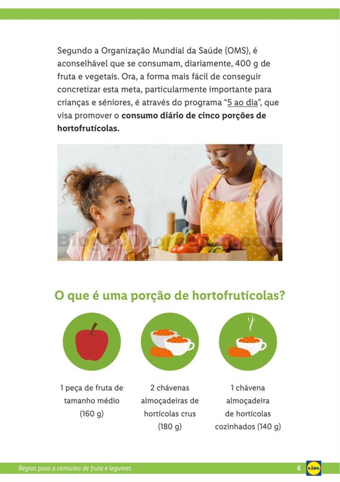 Folheto LIDL Guia de consumo frutas e legumes p6.j