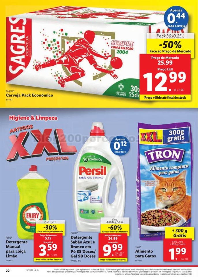 Antevisão Folheto LIDL Promoções de 15 a 21 jun
