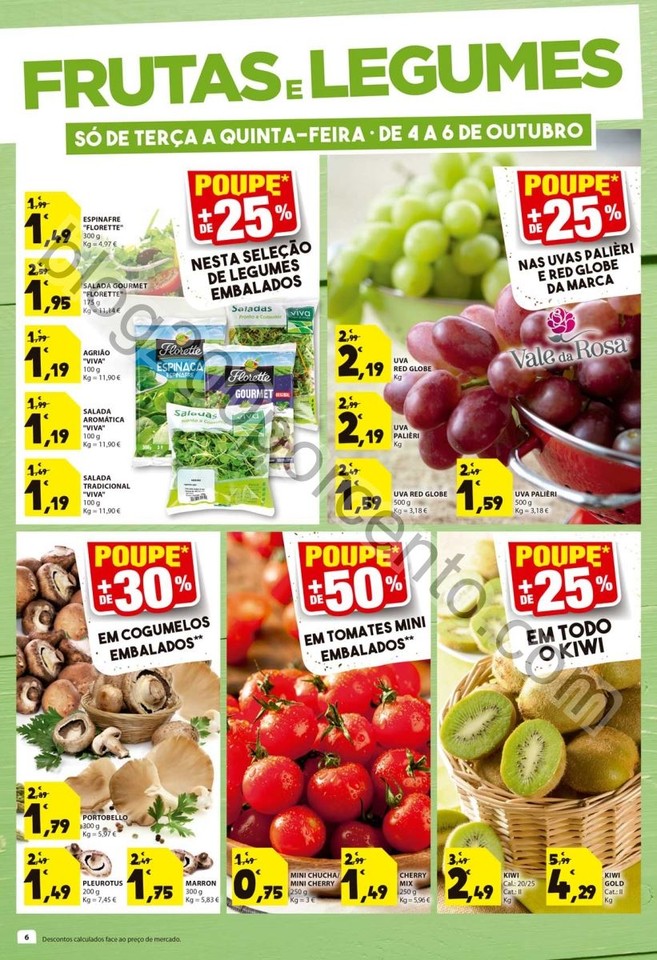 Antevisão Folheto E-LECLERC promoções de 4 a 10