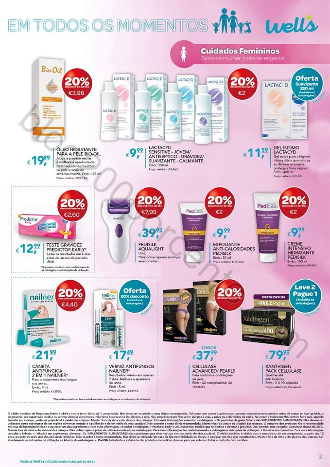 Novo Folheto WELLS Promoções de 14 março a 9 ab