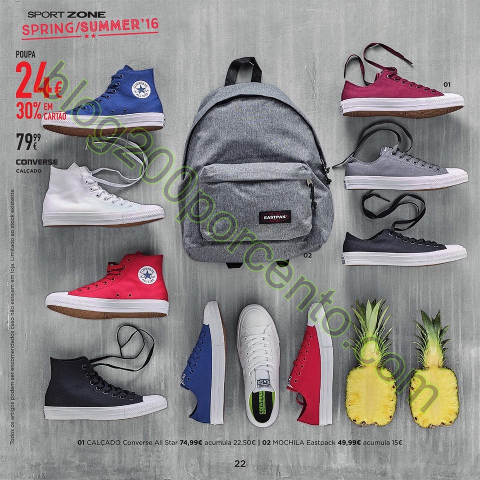 Novo Folheto SPORT ZONE promoções de 9 março a 