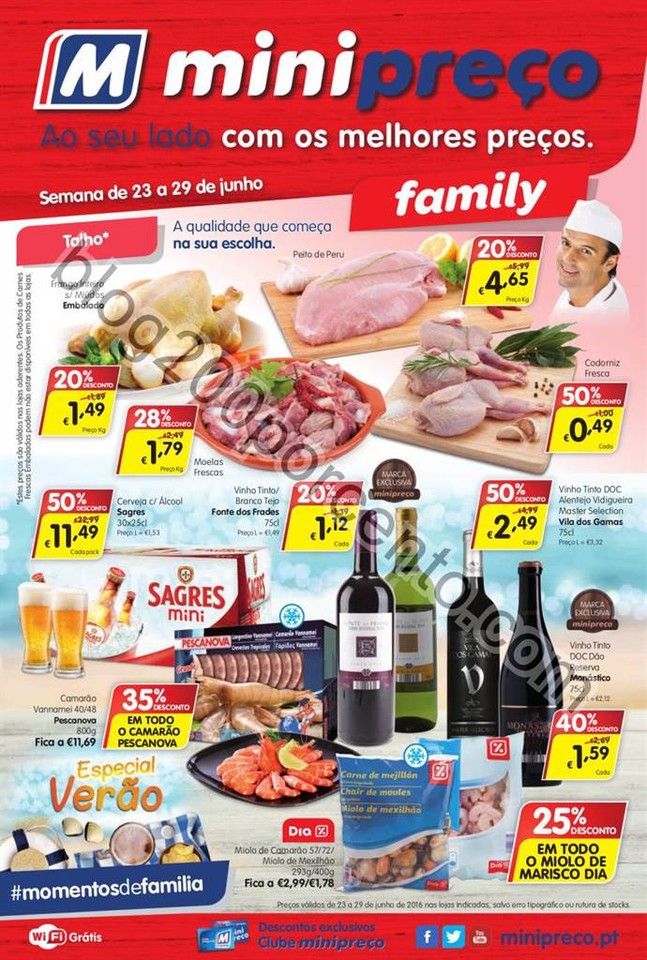 Antevisão Folheto MINIPREÇO Family Promoções d